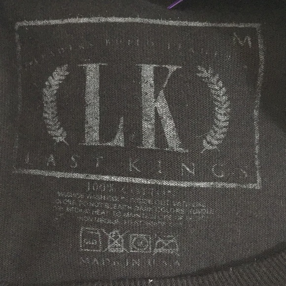 Last Kings Long Sleeve Graphic Tee Shirt Medium - Picture 5 of 5